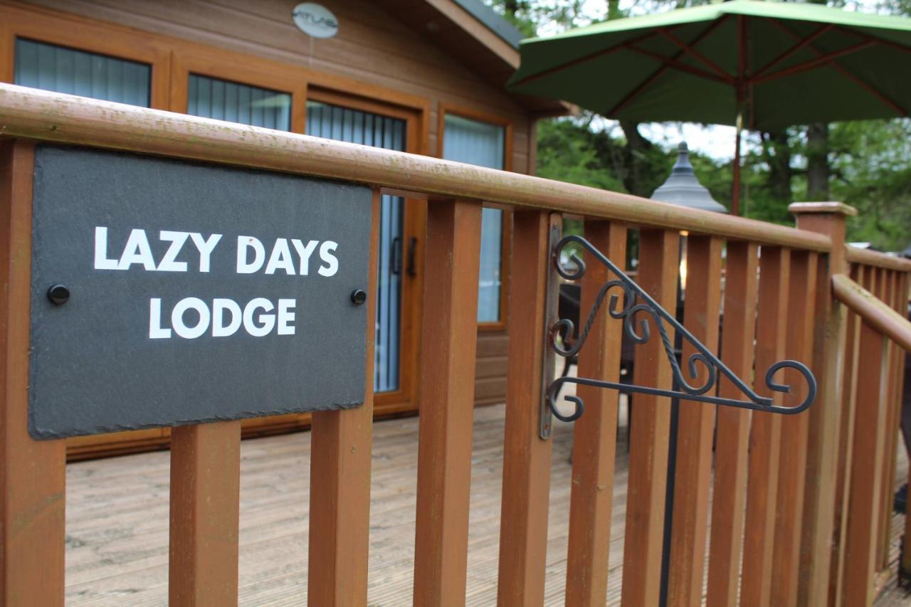 Lazy Days Lodge Glendevon Dış mekan fotoğraf