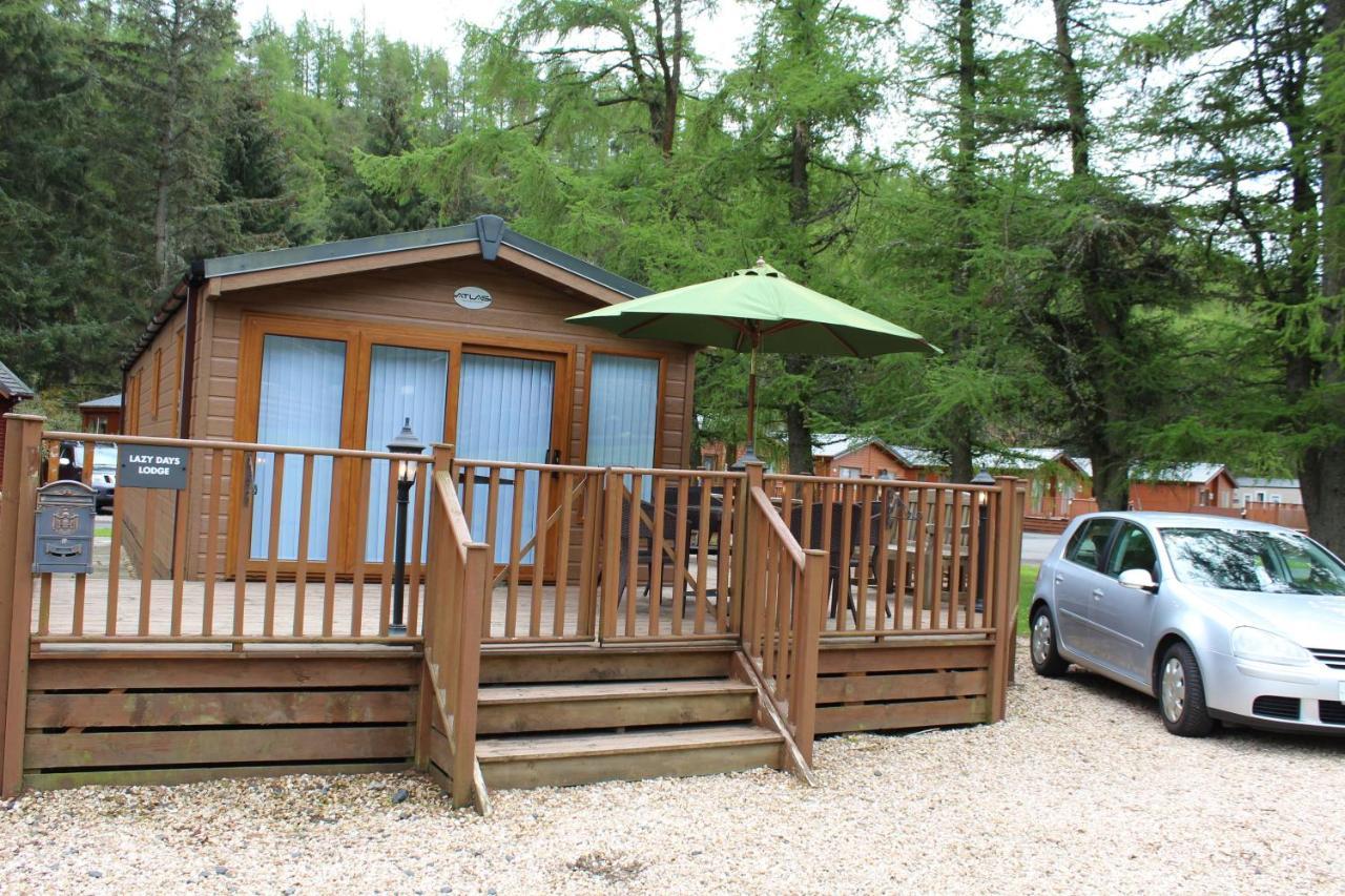 Lazy Days Lodge Glendevon Dış mekan fotoğraf