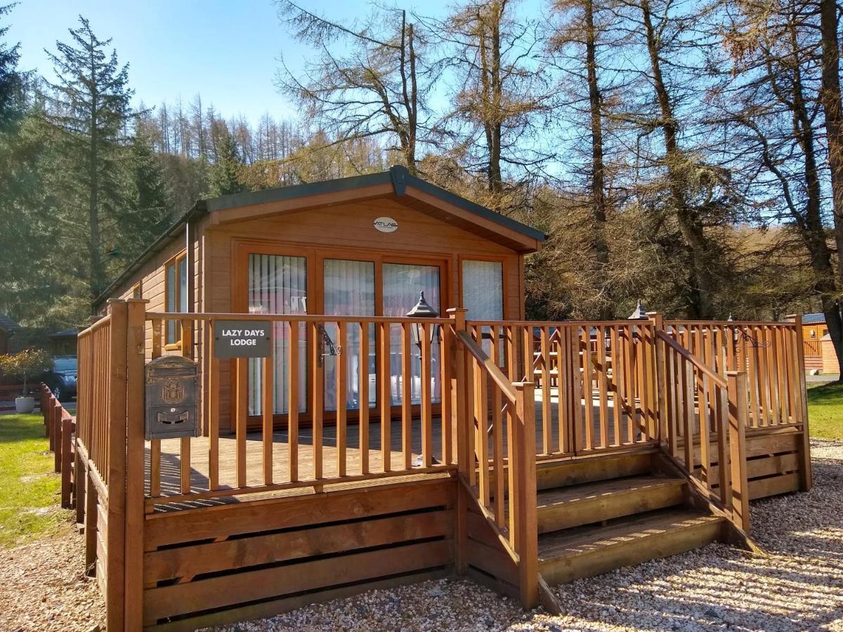 Lazy Days Lodge Glendevon Dış mekan fotoğraf